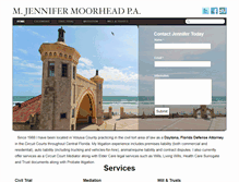 Tablet Screenshot of moorheadlaw.net